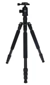 Rollei Tripod A2 Luchtaigh 8kg Breisithe 164 cm Carbóin Dubh thumbnail (5 of 6)