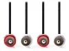 NEDIS stereoheli kaabel RCA 2x RCA pistik 2x RCA pistik must lahtiselt 1,5 m thumbnail (2 of 2)