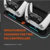 CANYON multifunctional cooling stand for PS5 charging 2 PS5 controllers RGB backlight white thumbnail (12 of 12)