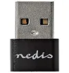 NEDIS adapter USB connectors USB 2.0 A – USB-C socket black blister thumbnail (4 of 4)