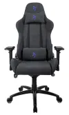 AROZZI gaming chair VERONA Signature Soft Fabric fabric surface black blue logo thumbnail (8 of 9)