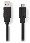 NEDIS kabel USB 2.0 vtič USB-A - vtič micro-B črn bulk 2m thumbnail (2 of 2)