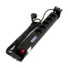 Painéal dáilte ACAR 19" cábla 5x230V ČSN scagaire cosanta borrtha 3m i gcoinne trasnaíochta 2xfuse