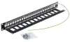 Triton 19' modulární patch panel 1U pro max. 24ks keystoneotvor 148x175mm šedý