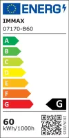 IMMAX NEO LITE TUDO SMART ceiling light RGB backlight 60cm 65W with BEACON Wi-Fi TUYA support black thumbnail (9 of 9)