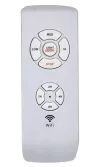 Plafoniera LED IMMAX NEO LITE ELEGANTE SMART con ventilatore Wi-Fi argento legno TUYA thumbnail (4 of 5)