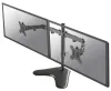 Neomounts FPMA-D550DDBLACK namizni nosilec za zaslon 10-32" stojalo VESA 100X100 nosilnost 2x8kg 2 zaslona črna Neomounts FPMA-D550DDBLACK namizni nosilec za zaslon 10-32" stojalo VESA 100X100 nosilnost 2x8kg 2 zaslona črna