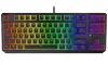 Endorfy игрална клавиатура Thock TKL Pudd Kailh BL RGB USB син sw кабелна механична US оформление черен RGB thumbnail (1 of 8)