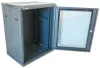 XtendLan 15U 600x450 ar an mballa doras gloine neamhfhillte aon-phíosa dubh thumbnail (2 of 5)