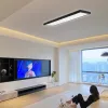 IMMAX NEO LITE FRAME SMART ceiling light 120x30cm IP44 CCT with BEACON Wi-Fi TUYA support black thumbnail (9 of 16)