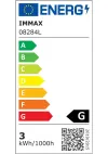 IMMAX GOAL design LED wandlamp schakelaar 3W wit-goud thumbnail (8 of 8)