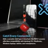 PATRIOT Portable SSD PDP31 2TB M.2 2230 format USB 3.2 Gen2 USB Type-C external black-red thumbnail (7 of 9)