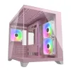 COUGAR kompiuterio korpusas FV150 RGB rožinis mini bokštas COUGAR kompiuterio korpusas FV150 RGB rožinis mini bokštas