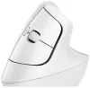 Logitech Lift Vertical Ergonomic Mouse - Balta Vertikāla peles optiskā 6 pogas bezvadu Bluetooth thumbnail (3 of 5)