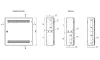 Solarix cabinet SOHO LC-18 with rails 2U 4U and 11U 550x550x150mm white RAL 9003 thumbnail (3 of 4)