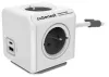 Cubenest Powercube Leathnaithe USB PD 20W A+C 4x soicéad 15m bán liath duga talún sábháilteachta leanaí 10A 250V thumbnail (1 of 3)
