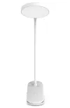 Επιτραπέζιο φωτιστικό LED Colorway CW-DL02B-B Ενσωματωμένο κλιπ μπαταρίας Λευκό thumbnail (2 of 7)
