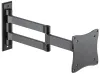 Neomounts FPMA-W830BLACK Uchwyt ścienny do ekspozycji 10-27" składany 3 piny VESA 100X100 nośność 12kg czarny
