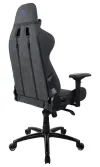 AROZZI gaming chair VERONA Signature Soft Fabric fabric surface black blue logo thumbnail (5 of 9)