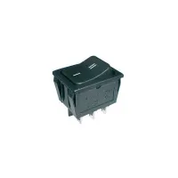 Solarmi Vippeafbryder 2-polet 6-benet ON-ON 250V 15A sort (1 of 2)