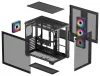DEEPCOOL behuizing CG530 4F ATX 4x120mm ARGB fans USB 3.0 USB-C panoramisch zwart thumbnail (7 of 9)