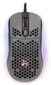 Herní myš AROZZI FAVO Ultra Light Black-Grey kabelová 16 000 dpi USB 7 tlačítek RGB černo-šedá