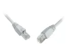 Solarix Patch cable CAT6 SFTP PVC 15m gray snag-proof C6-315GY-15MB