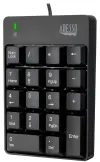 Adesso AKB-601UB Liquid Spill Resistant Wired Numeric Keypad USB Black thumbnail (2 of 5)