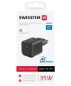 Swissten netværksadapter gan 1x usb-c 35w strømforsyning sort thumbnail (3 of 3)
