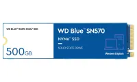 WD SSD Blue SN570 500GB WDS500G3B0C NVMe PCIe Gen3 Intern M.2 2280 WD SSD Blue SN570 500GB WDS500G3B0C NVMe PCIe Gen3 Intern M.2 2280 (1 of 2)