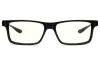 GUNNAR kontorimänguprillid VERTEX ONYX * läbipaistvad läätsed * BLF 35 * NATURAL fookus thumbnail (2 of 3)
