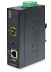Planet IGTP-805AT tiontaire tionsclaíoch 1x1Gb RJ45 1xSFP PoE 802.3at -40 go 75st IP30 EFT + ESD 12-48VDC gan lucht leanúna