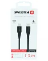 Swissten töltőkábel usb-c lightning 1,0 m fekete thumbnail (2 of 2)