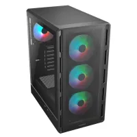 Boîtier PC COUGAR AIRFACE PURE RGB Noir Moyen Tour Panneau avant en mesh 3 ventilateurs ARGB 120 mm Panneau arrière 1 ventilateur ARGB 120 mm (1 of 22)