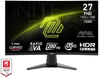 MSI MAG 276CXF 27" 1920x1080 VA 280Hz 05ms 300cd m2 4000:1 HDMI DP VESA černý (1 of 6)