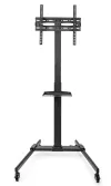 NEDIS floor TV stand 32-55" 35kg Design Premium Column Snap-lock steel black