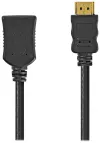 NEDIS High Speed ​​​​HDMI 1.4 podaljšek z Ethernet 4K@60Hz pozlačenimi konektorji HDMI-HDMI črn bulk 1m thumbnail (2 of 3)