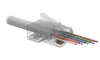 Solarix Universal EASY -liitin RJ45 CAT6 UTP 8p8c johdoille ja kaapeleille SXRJ45-6-UTP-EASY