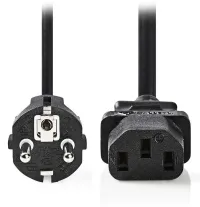 NEDIS cable alimentación 230V conexión 10A conector IEC-320-C13 enchufe recto Schuko negro 3m NEDIS cable alimentación 230V conexión 10A conector IEC-320-C13 enchufe recto Schuko negro 3m (1 of 2)
