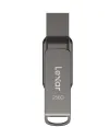 Lexar-flash-asema 256 Gt JumpDrive D400 Dual USB-C & USB-A 3.1 (luku jopa 130 Mt s) thumbnail (2 of 4)