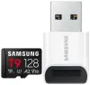 Tarjeta microSDXC SAMSUNG T9 de 128 GB + Adaptador USB CL10 UHS-I U3 A2 V30 Tarjeta microSDXC SAMSUNG T9 de 128 GB + Adaptador USB CL10 UHS-I U3 A2 V30