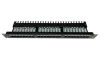 XtendLan Patch panel 19" 24 ports C5E binding handles 2xAu