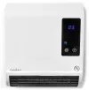NEDIS bathroom heater, consumption 2000 W, adjustable thermostat, 2 heat modes, IP22, remote control, white thumbnail (2 of 5)