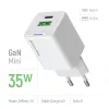 COLORWAY 1x USB-C mains charger GaN PD PPS QC 35W White thumbnail (7 of 13)
