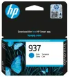 HP inkoustová náplň 937 azurová
