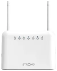STRONG 4G LTE router 350 Wi-Fi štandard 802.11 b g n 300 Mbit s 24GHz 4x LAN 1x SIM slot biely STRONG 4G LTE router 350 Wi-Fi štandard 802.11 b g n 300 Mbit s 24GHz 4x LAN 1x SIM slot biely (1 of 5)