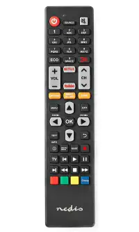 NEDIS předprogramovaný dálkový ovladač kompatibilní se všemi televizory TCL Thomson NEDIS předprogramovaný dálkový ovladač kompatibilní se všemi televizory TCL Thomson (1 of 2)