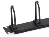 Triton 19" bindepanel 1U plastik 5 x håndtag BK