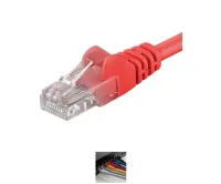 PremiumCord Patch cable UTP RJ45-RJ45 level 5e 1m red (1 of 1)