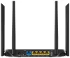 THOMSON dual-band router THWR 1200 Wi-Fi 802.11a b g n ac 1200 Mbit with 2.4GHz and 5GHz 4x LAN 1x WAN 1x USB black thumbnail (4 of 4)